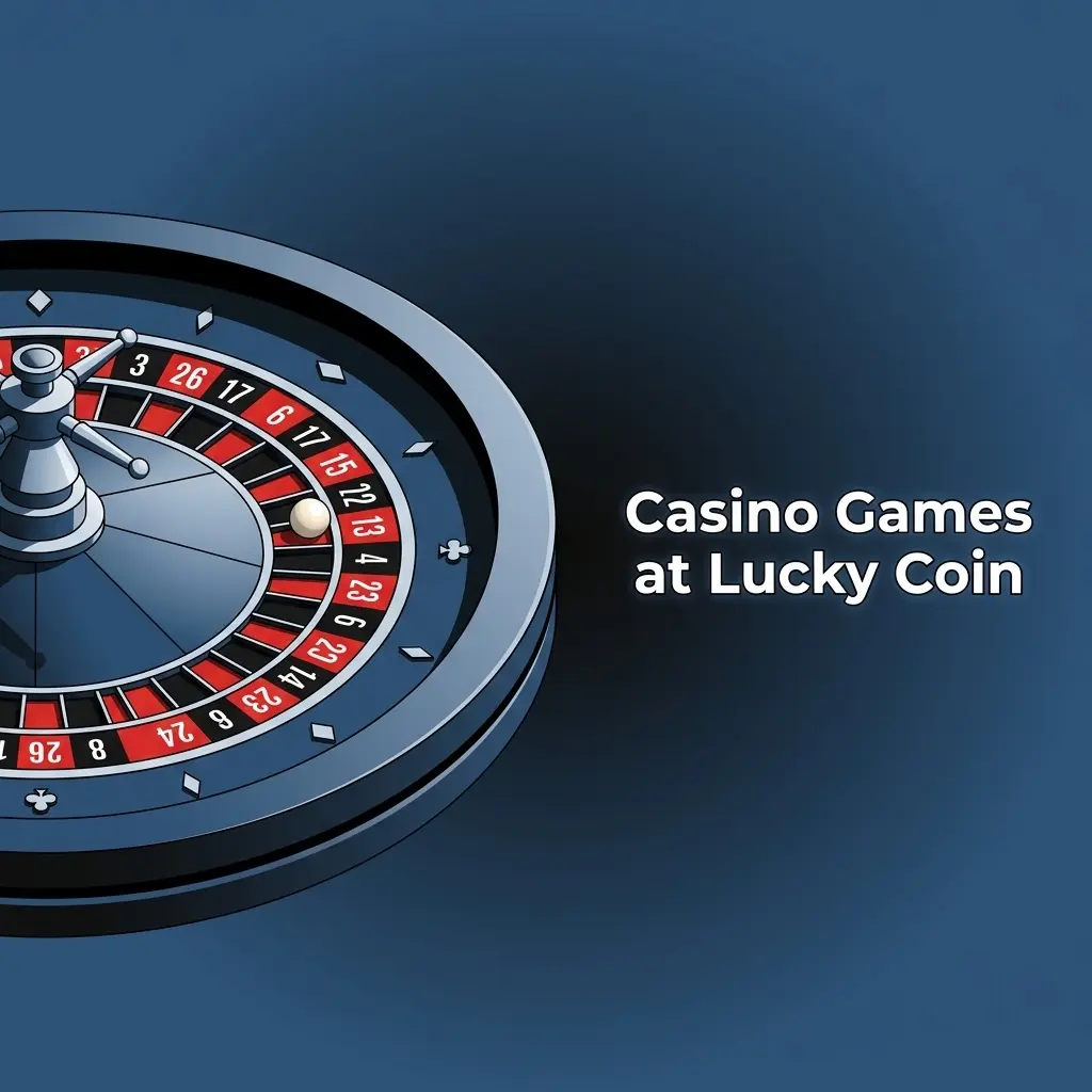 Diverse casino games at Lucky Coin including pokies, table games, live dealer, and more for Australian players