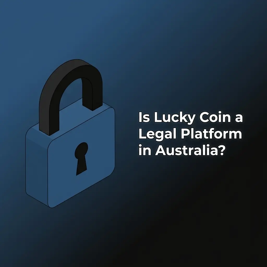Lucky Coin online casino legal platform in Australia with Curacao licence, SSL encryption, and responsible gambling tools