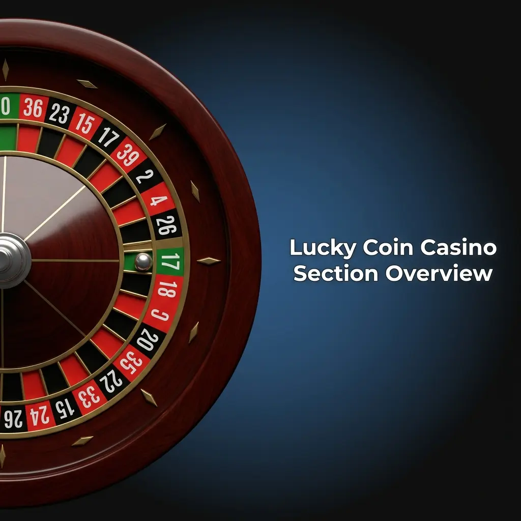 Lucky Coin Casino game lobby displaying slots, table games, live dealer, and crash titles from top certified providers