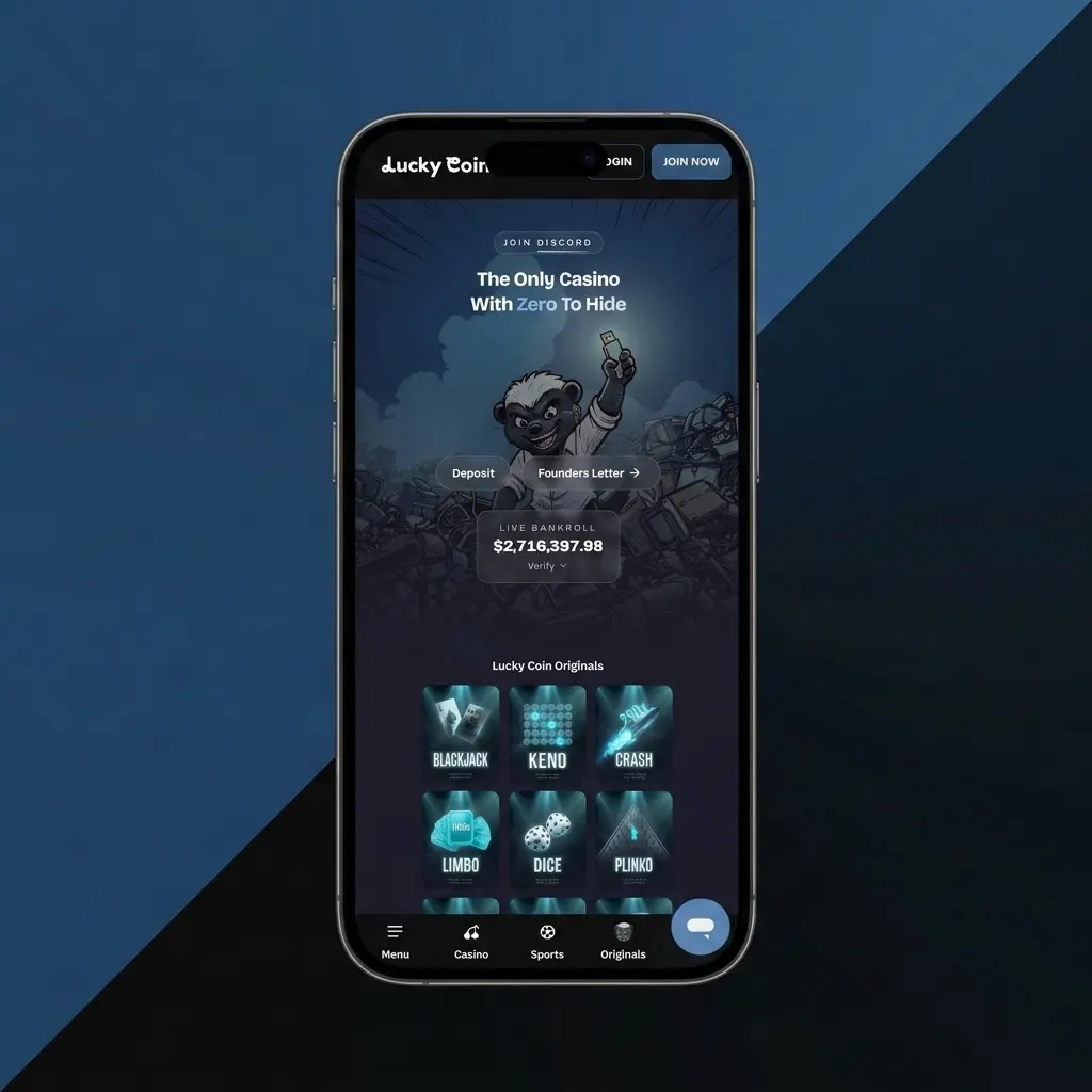 Lucky Coin account verification steps showing KYC document upload process for Australian players to unlock withdrawals