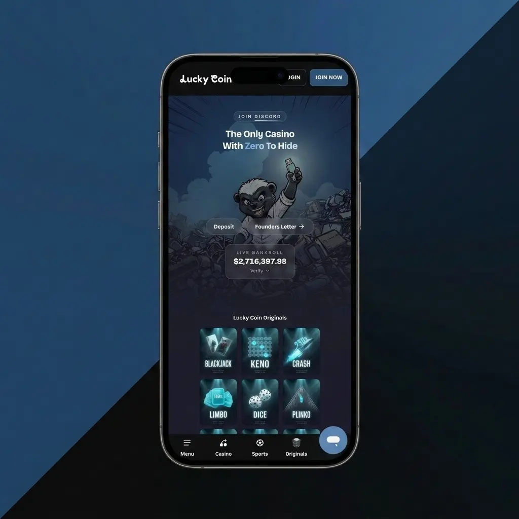 Lucky Coin account verification steps showing KYC document upload process for Australian players to unlock withdrawals