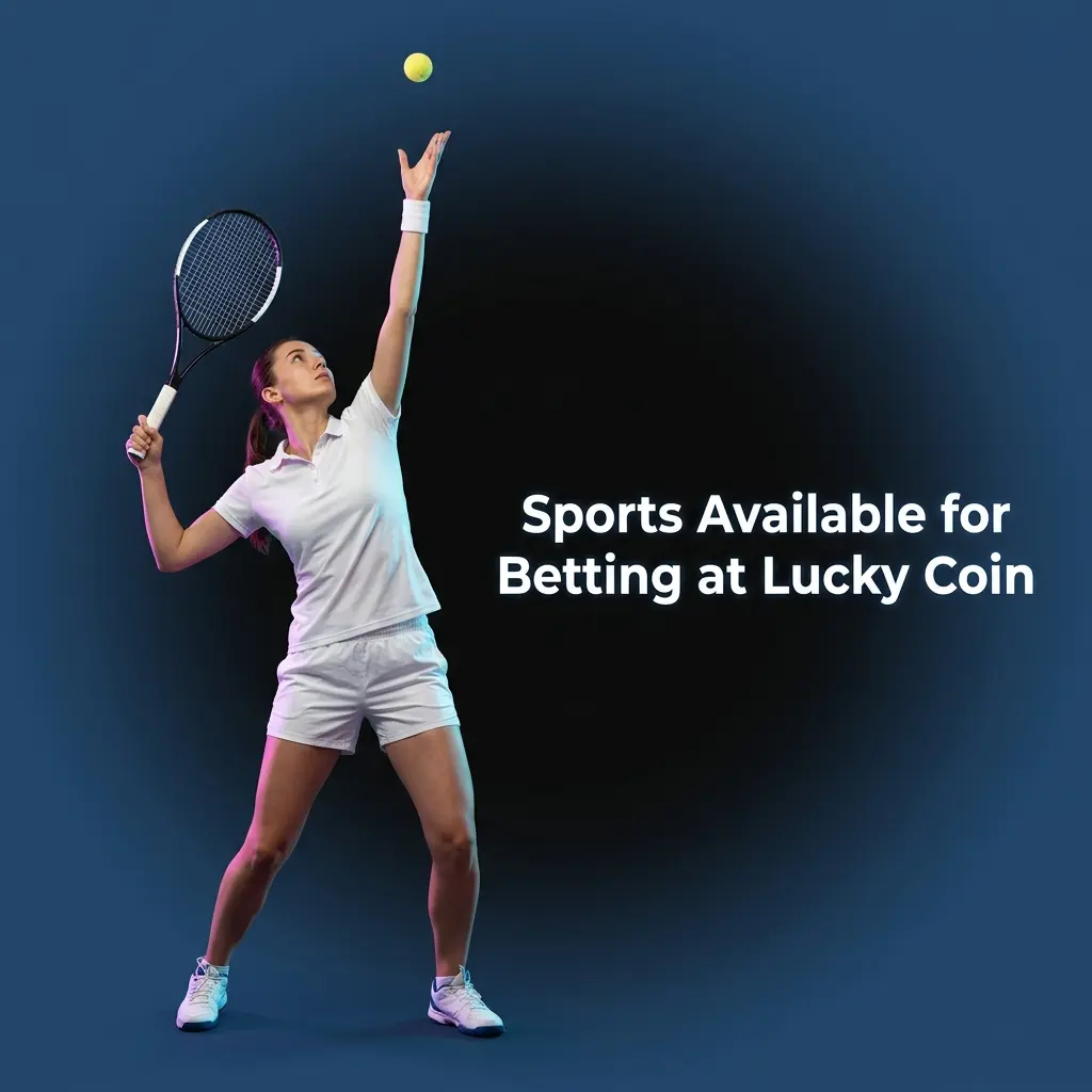 Lucky Coin sportsbook featuring AFL, NRL, cricket, esports, and 30+ sports betting disciplines available in Australia