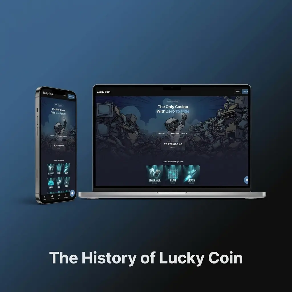 Lucky Coin online casino and sportsbook founded in 2024 licensed by Curacao Gaming Authority targeting Australian players